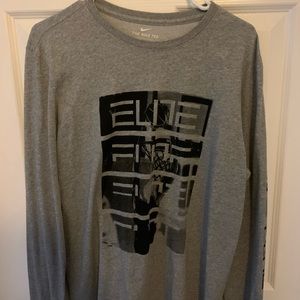 Nike Elite Long Sleeve Shirt Size L